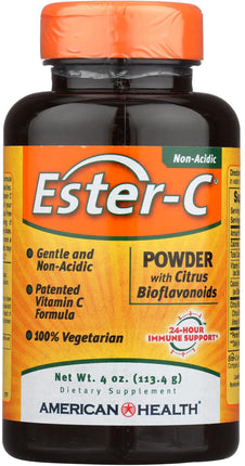 Ester-C® Powder with Citrus Bioflavonoids, 4 Oz (113.4 g) Powder , Brand_American Health Potency_750 mg Size_8 Oz