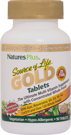 Source of Life® Gold, 90 Tablets , Brand_Nature's Plus Form_Tablets Size_90 Tabs