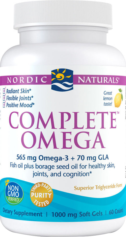 Complete Omega-3 6 9, Lemon Flavor, 60 ct