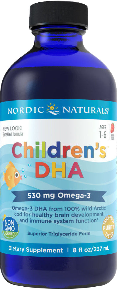 Children's DHA, 8 Ounces , Brand_Nordic Naturals Form_Oil Size_8 Oz