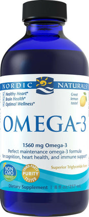 Omega-3, 8 Ounce Liquid, 0.88 Bottle