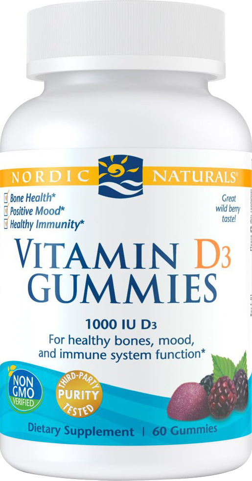 Vitamin D3 Gummies, 60 Count