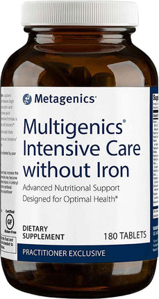 Multigenics® Intensive Care without Iron, 180 Tablets