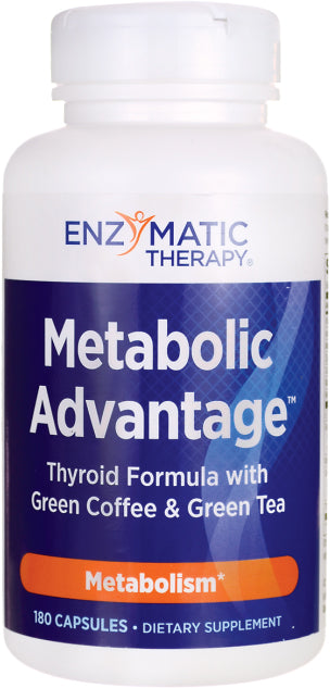 Metabolic Advantage, 100 Capsules , Brand_Enzymatic Therapy Form_Capsules Size_100 Caps