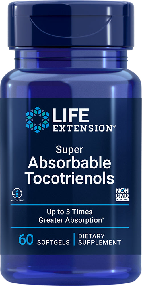 Super Absorbable Tocotrienols, 60 Softgels ,