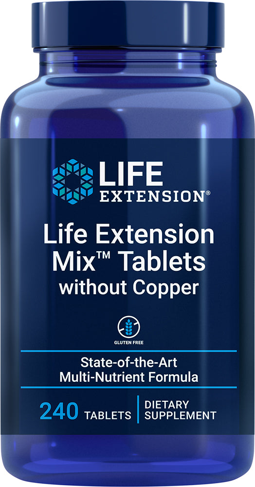 Life Extension Mix™ Tablets without Copper, 240 Tablets ,