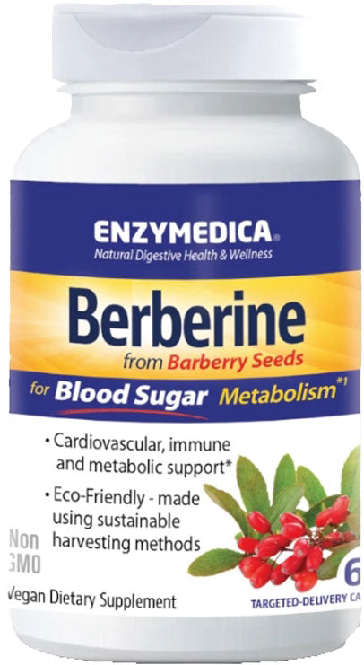 Berberine 500 mg, 60 capsules , caps