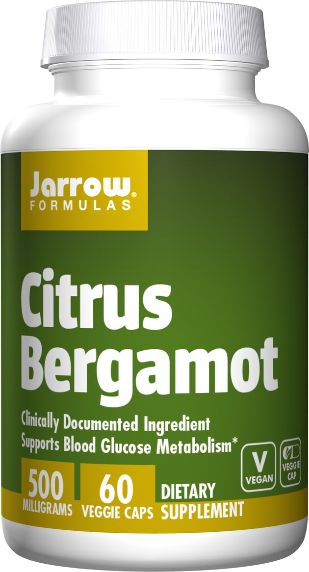 Citrus Bergamot, 500 mg, 60 Veggie Caps , Brand_Jarrow Formulas Form_Veggie Caps Potency_500 mg Size_60 Caps