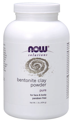 Bentonite Clay Powder, 1 lb. , Brand_NOW Foods Form_Powder Size_1 Lbs