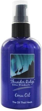 Emu Oil, 4 Fl Oz (114 mL) Oil , Brand_Thunder Ridge Form_Oil Size_4 Fl Oz