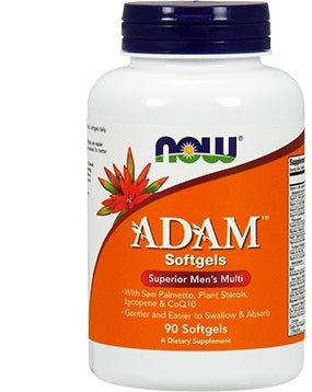 Adam Men's Multi 90 softgels , Brand_NOW Foods Form_Softgels Size_90 Softgels