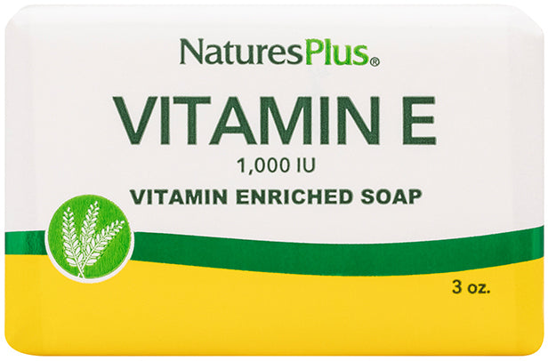 Vitamin E Soap, 3 Oz , Brand_Nature's Plus Form_Soap Bar Size_3 Oz
