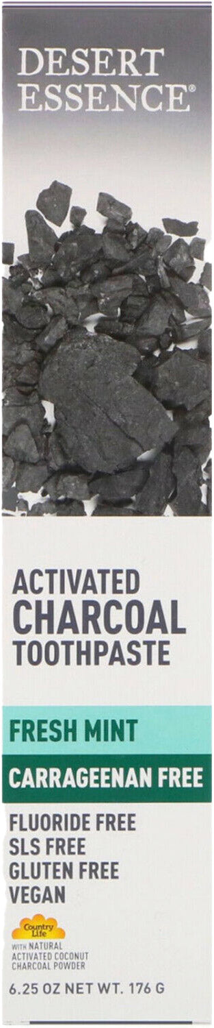 Activated Charcoal Toothpaste, 6.25 Oz (176 g) Toothpaste , 20% Off - Everyday [On]