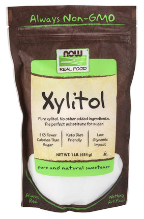 Xylitol , Brand_NOW Foods Form_Powder Size_2.5 Lbs