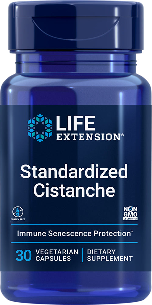 Standardized Cistanche, 30 Vegetarian Capsules ,