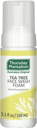 Tea Tree Face Wash Foam, 5.1 Fl Oz (150 mL) Foaming Gel , 20% Off - Everyday [On]
