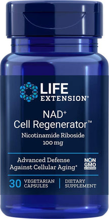 NAD+ Cell Regenerator™, 100 mg of Nicotinamide Riboside, 30 Vegetarian Capsules