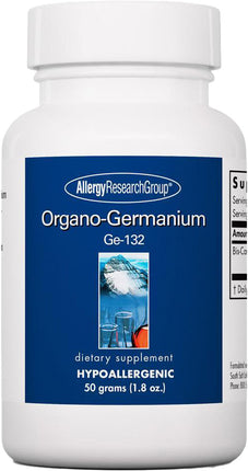Organo-Germanium, Ge-132, 50g (1.8 Oz) Powder , Brand_Allergy Research Group