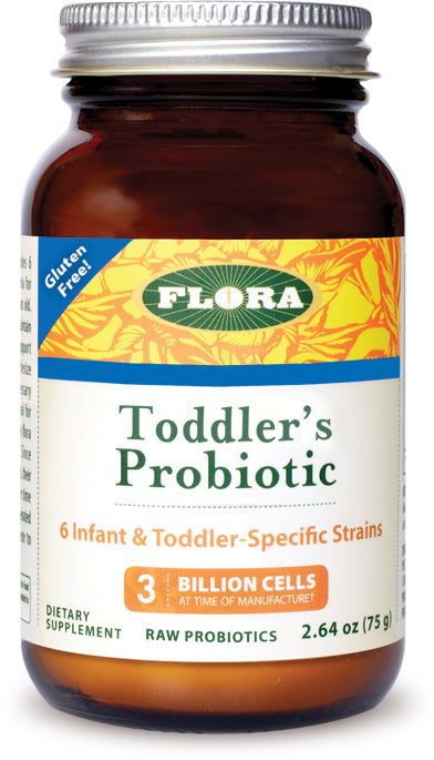 Toddler’s Blend Probiotic, 2.64 oz (75g) , Brand_Flora Form_Powder Size_2.64 Oz