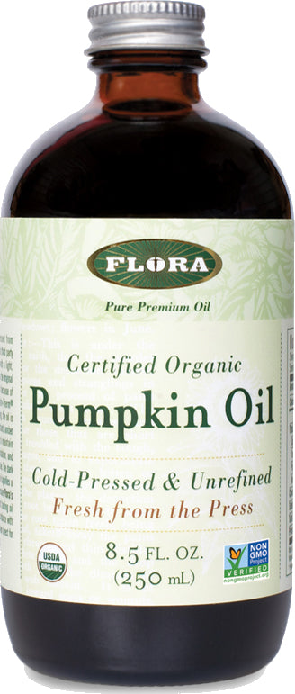 Pumpkin Oil, 8.5 fl oz , Brand_Flora Form_Oil Size_8.5 Fl Oz