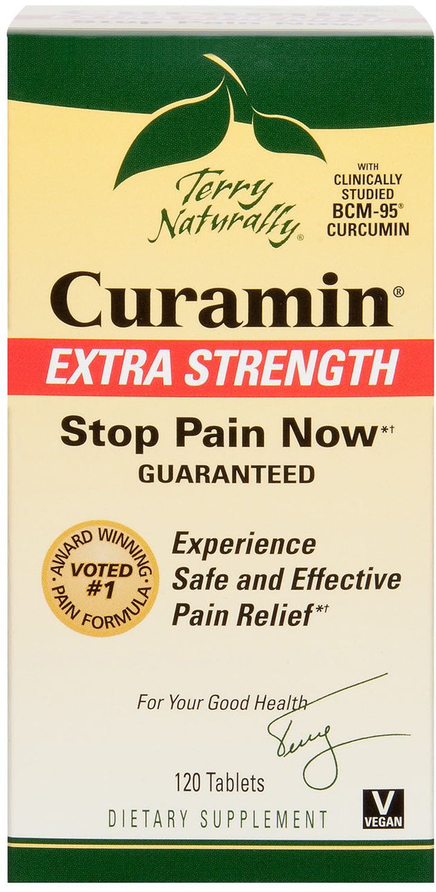 Terry Naturally Curamin® Extra Strength, 120 Tablets , Brand_Europharma Form_Tablets Size_120 Tabs