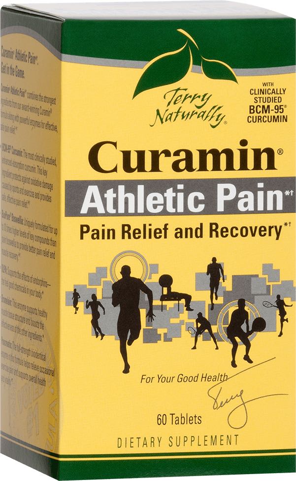 Terry Naturally Curamin® Athletic Pain, 60 Tablets , Brand_Europharma Form_Tablets Size_60 Tabs