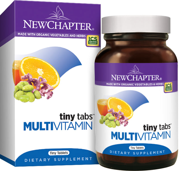 Tiny Tabs™ Multivitamin, 192 Tablets , Brand_New Chapter Form_Tablets Size_192 Tabs