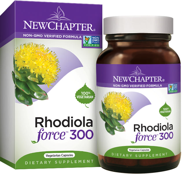 Rhodiola Force™ 300, 30 Vegetarian Capsules , Brand_New Chapter Form_Vegetarian Capsules Size_30 Caps