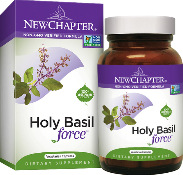 Holy Basil Force™, 60 Vegetarian Capsules , Brand_New Chapter Form_Vegetarian Capsules Size_60 Caps