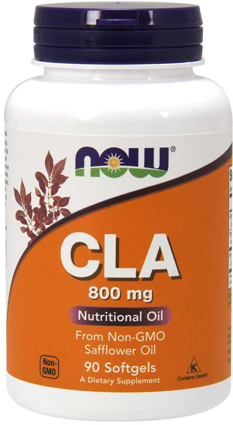 CLA (Conjugated Linoleic Acid) 800 mg, 90 Softgels , Brand_NOW Foods Potency_800 mg Size_90 Softgels