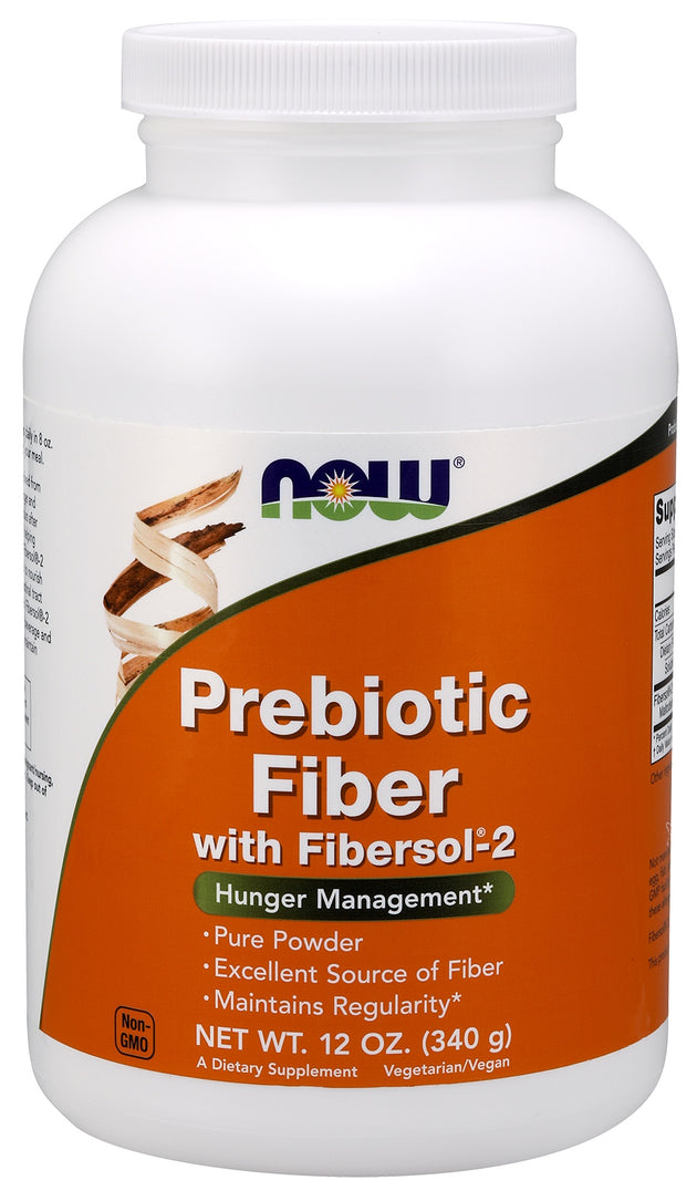 Prebiotic Fiber with Fibersol&reg;-2 Powder, 12 Powder , Brand_NOW Foods Form_Powder Size_12 Oz