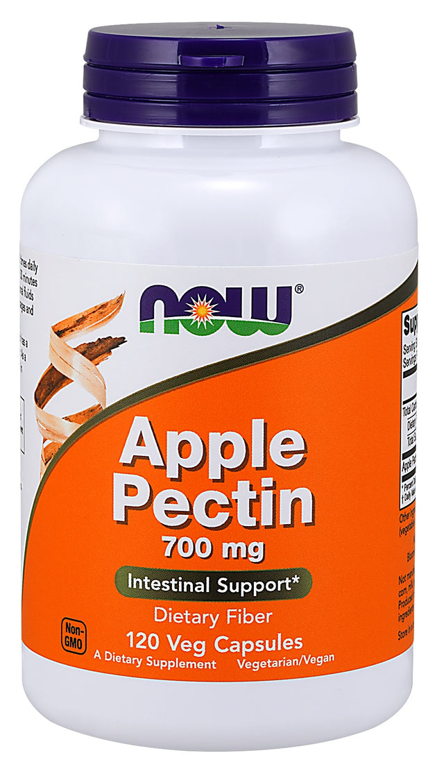 Apple Pectin 700 mg, 120 Veg Capsules , Brand_NOW Foods Form_Veg Capsules Potency_700 mg Size_120 Caps
