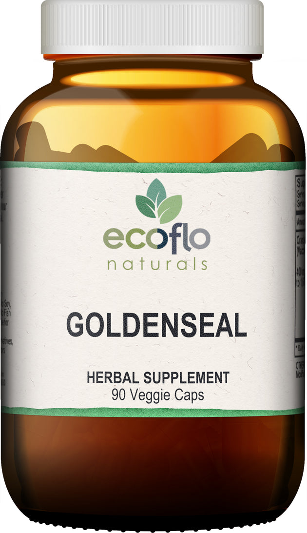Goldenseal, 90 Capsules , BOGO Mix and Match BOGO Sale Brand_Ecoflo Naturals Ecoflo Immune Product Form_Capsules Size_90 Count