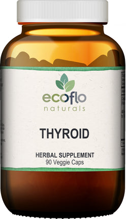 Thyroid, 90 Capsules , BOGO Mix and Match BOGO Sale Brand_Ecoflo Naturals Form_Capsules Size_90 Count