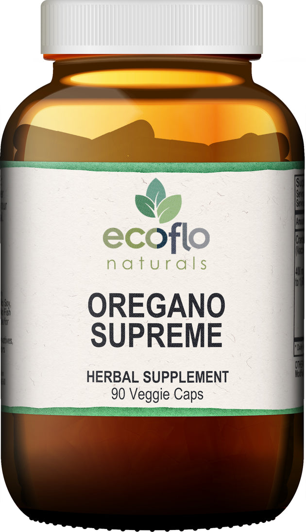 Oregano Supreme, 90 Capsules , BOGO Mix and Match BOGO Sale Brand_Ecoflo Naturals Form_Capsules Size_90 Count