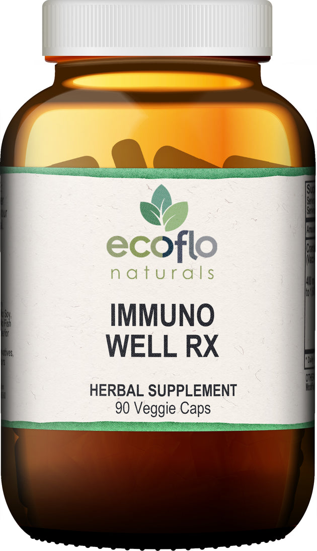 Immuno Well RX, 90 Capsules , BOGO Mix and Match BOGO Sale Brand_Ecoflo Naturals Form_Capsules Size_90 Count