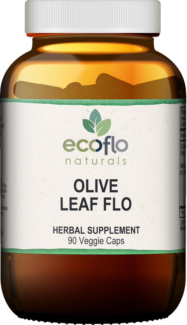 Olive Leaf Flo, 90 Capsules , BOGO Mix and Match BOGO Sale Brand_Ecoflo Naturals Ecoflo Immune Product Form_Capsules Size_90 Count