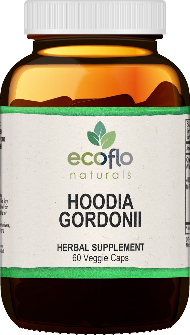 Hoodia Gordonii, 60 Capsules , BOGO Mix and Match BOGO Sale Brand_Ecoflo Naturals Form_Capsules Size_60 Count