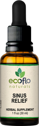 Sinus Relief, 1 Fl Oz (30 mL) Liquid , BOGO Mix and Match BOGO Sale Brand_Ecoflo Naturals Ecoflo Immune Product Form_Liquid Size_1 Fl Oz