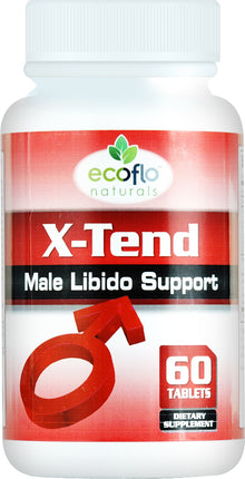 X-tend Male Libido, 60 Tablets , BOGO Mix and Match BOGO Sale Brand_Ecoflo Naturals Form_Tablets Size_60 Count