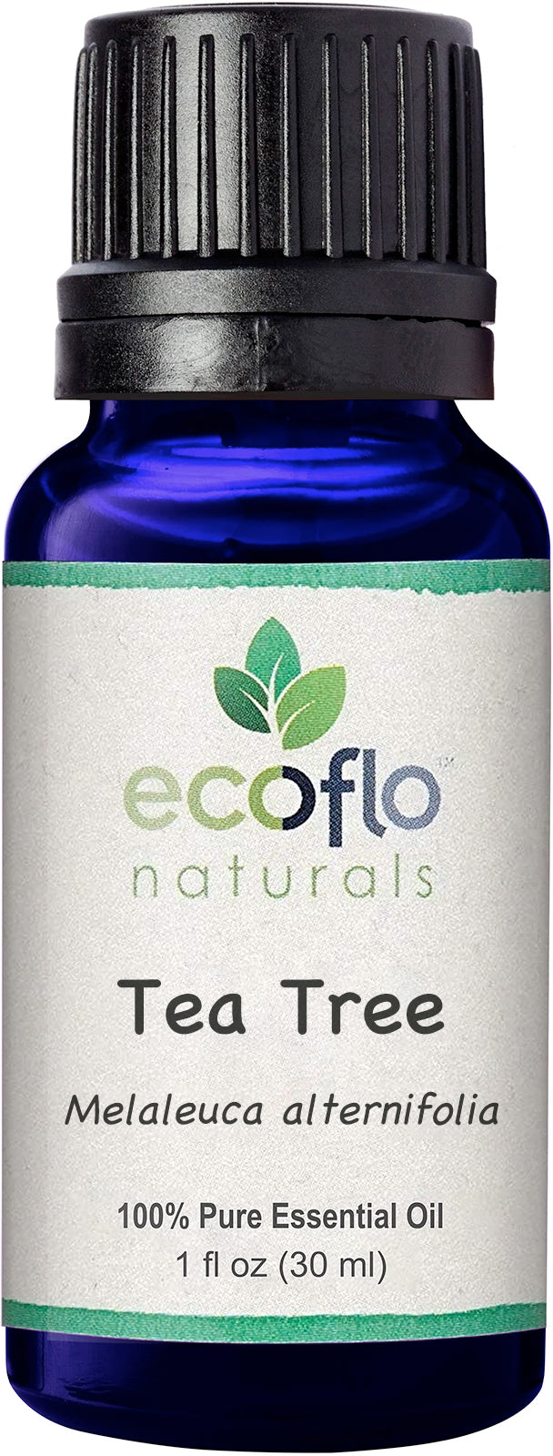 Tea Tree (Essential Oil), 1 Fl Oz (30 mL) Liquid , Brand_Ecoflo Naturals Form_Liquid Size_1 Fl Oz
