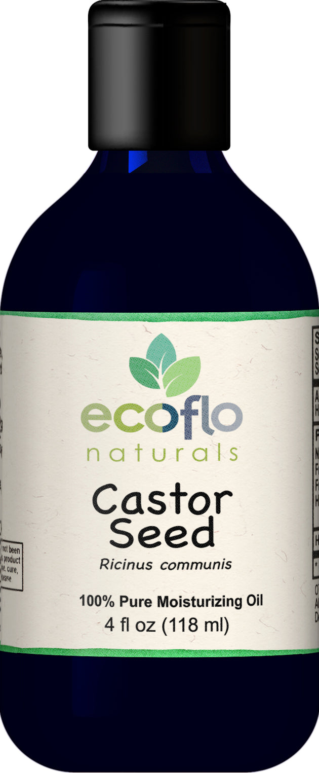 Castor Seed (Moisturizing Oil), 4 Fl Oz (118 mL) Liquid , Brand_Ecoflo Naturals Form_Liquid Size_4 Fl Oz