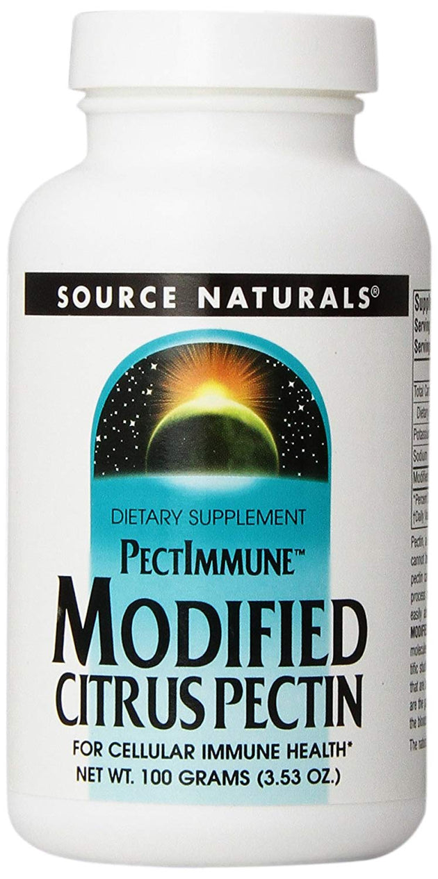 Modified Citrus Pectin, PectImmune™, 3.53 Oz , Brand_Source Naturals Form_Powder Size_3.53 Oz