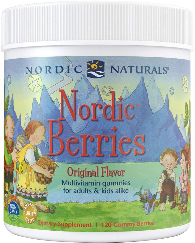Nordic Berries Multivitamin, 120 Gummies , Brand_Nordic Naturals Form_Gummies Size_120 Gummies