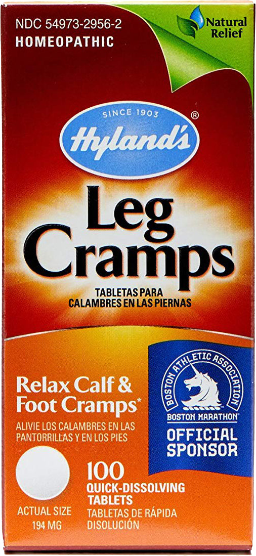 Leg Cramp, 100 Tablets , Brand_Hyland's Homeopathic Form_Tablets Size_100 Tabs