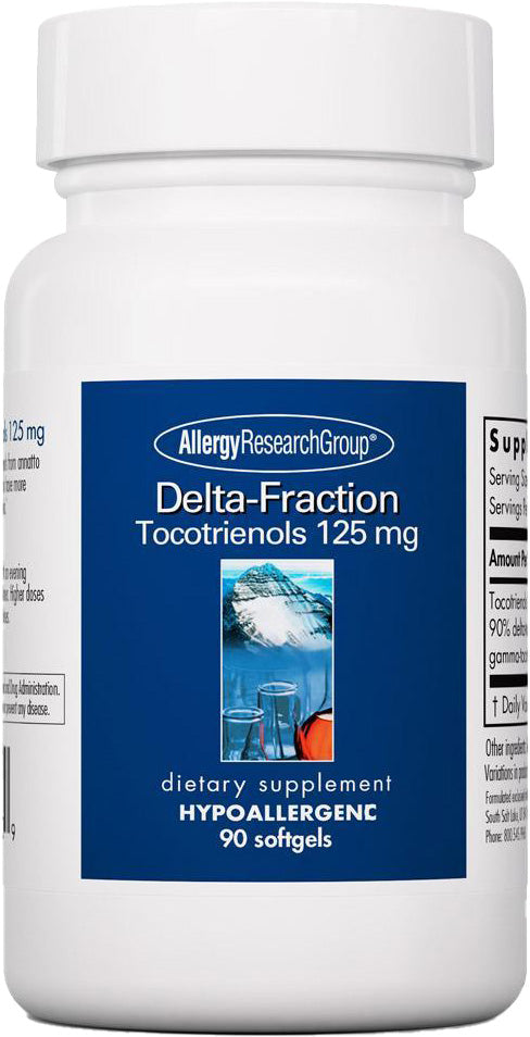 Delta-Fraction, Tocotrienols 125 mg, 90 Softgels , Brand_Allergy Research Group