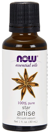 Star Anise Oil, 1 fl oz. , Brand_NOW Foods Form_Essential Oil Size_1 Fl Oz