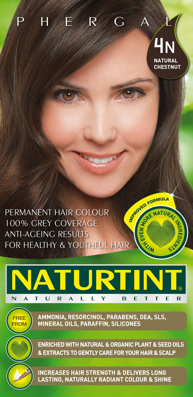 4N Natural Chestnut Permanent Hair Color, Hair Dye , 20% Off - Everyday [On]