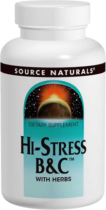 Hi-Stress B&C™, 120 Tablets , Brand_Source Naturals Form_Tablets Size_120 Tabs