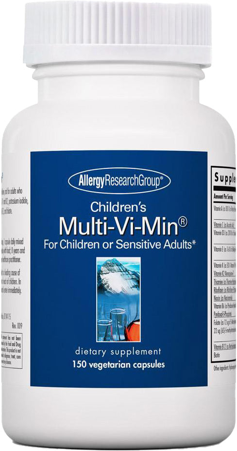 Children's Multi-Vi-Min®, 150 Vegetarian Capsules , Brand_Allergy Research Group
